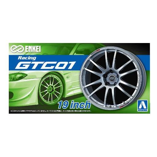 AOSHIMA 1/24 ENKEI GTC 01 19inch Wheel Set