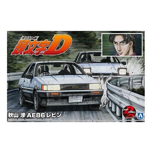 AOSHIMA 1/24 Akiyama Wataru AE86 Levin (Toyota)