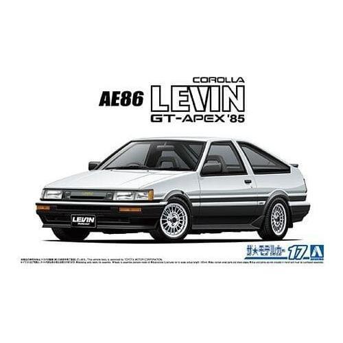 AOSHIMA 1/24 TOYOTA AE86 COROLLA LEVIN GT-APEX 85