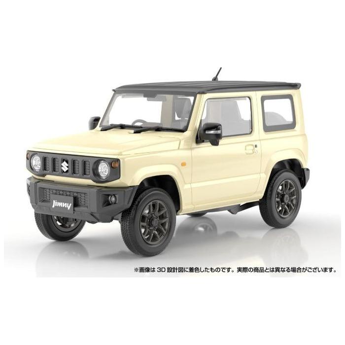 AOSHIMA 1/24 SNAP JB64 Jimny 2018 Chiffon Ivory Metallic