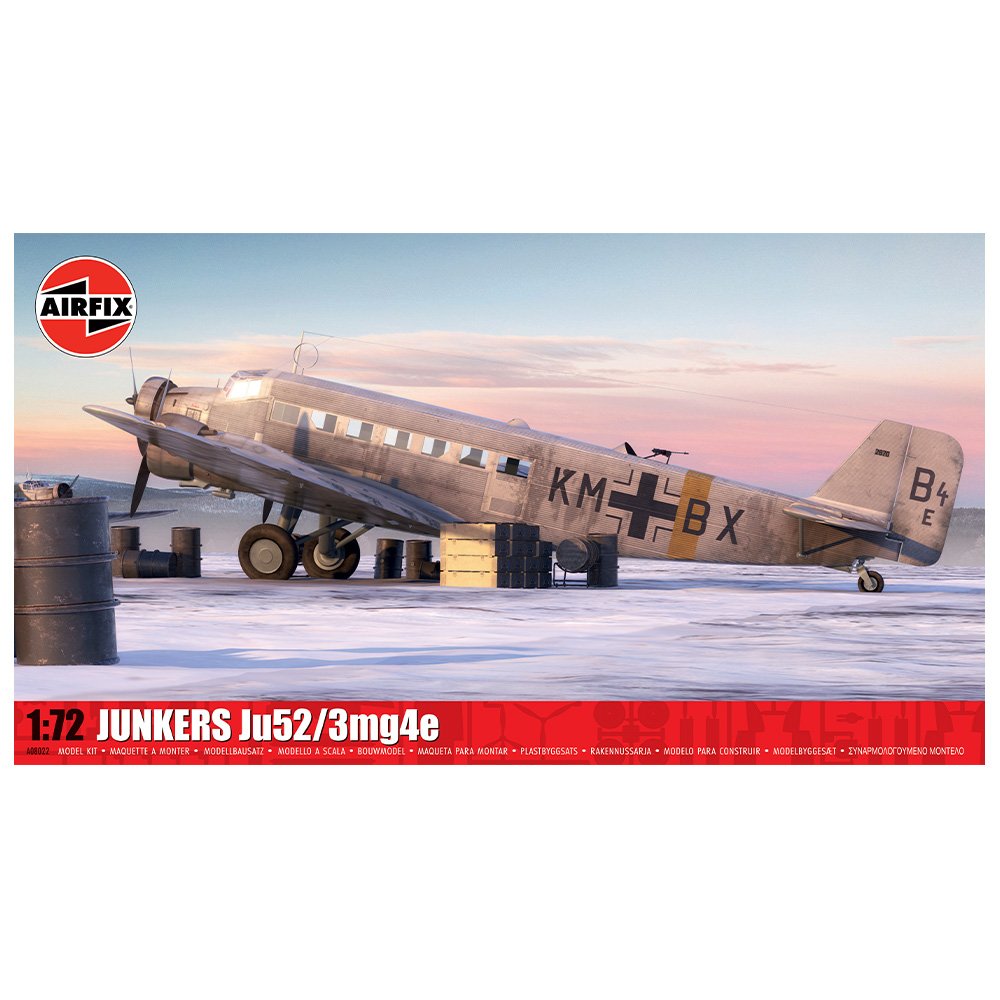 AIRFIX 1/72 Junkers Ju52/3mg4e