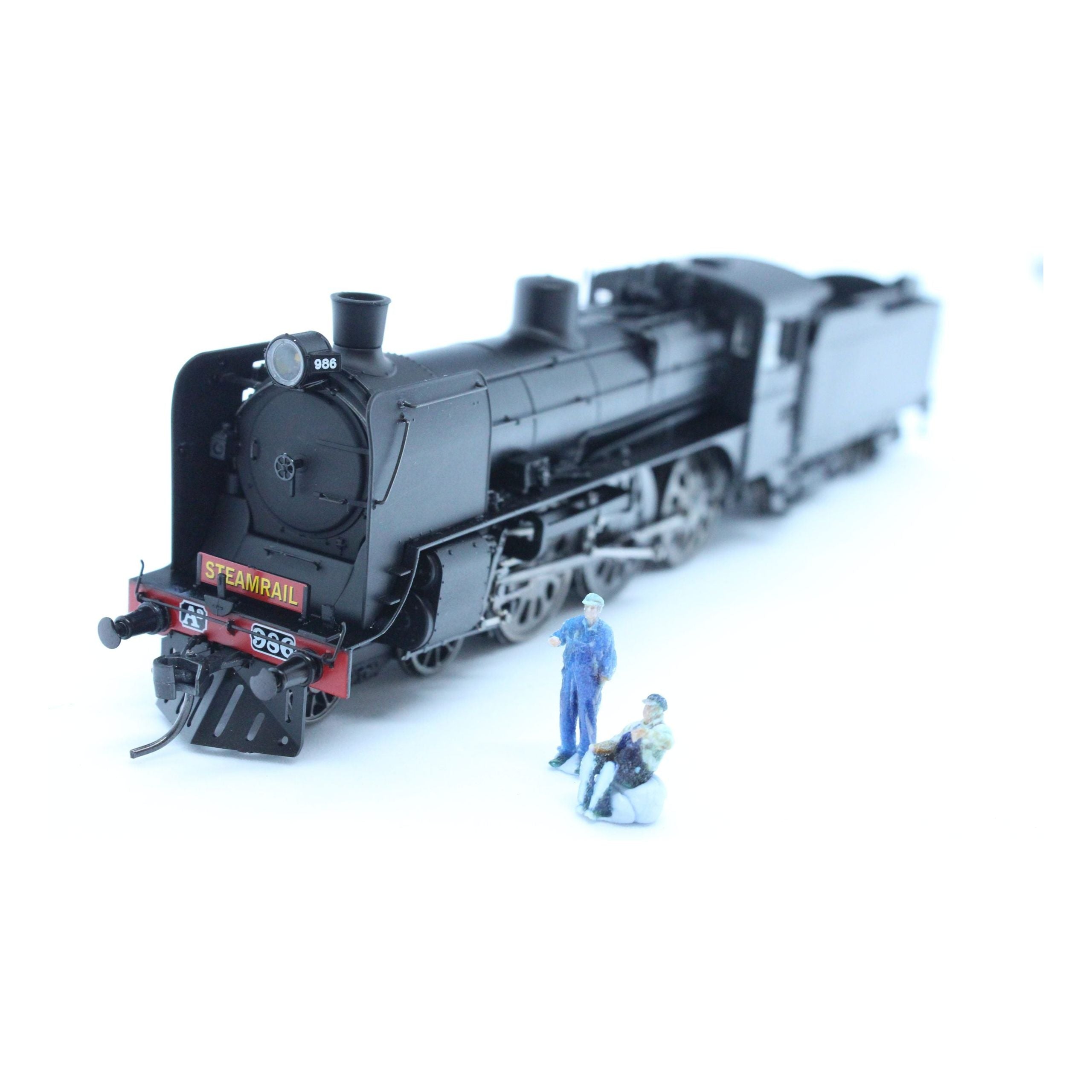 IXION HO VR A2 CLASS LOCOMOTIVE-A2 986 as preserved Boxpok As Preserved: oil converted to coal Plate –DC ONLY (NON-SOUND)