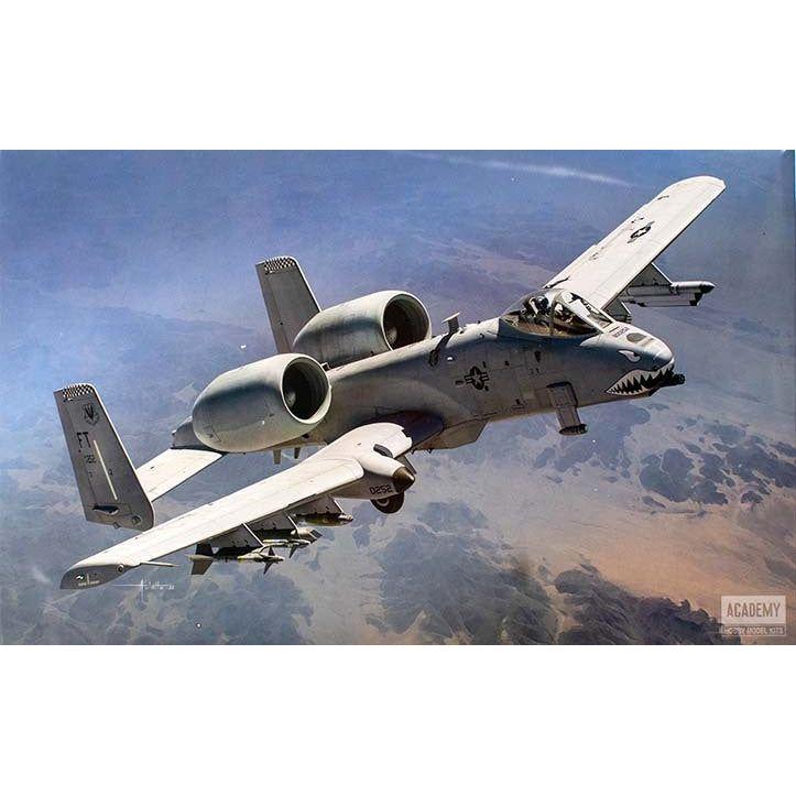 ACADEMY 1/48 USAF A-10C Thunderbolt II "75th FS Flying Tigers" Plastic Model Kit