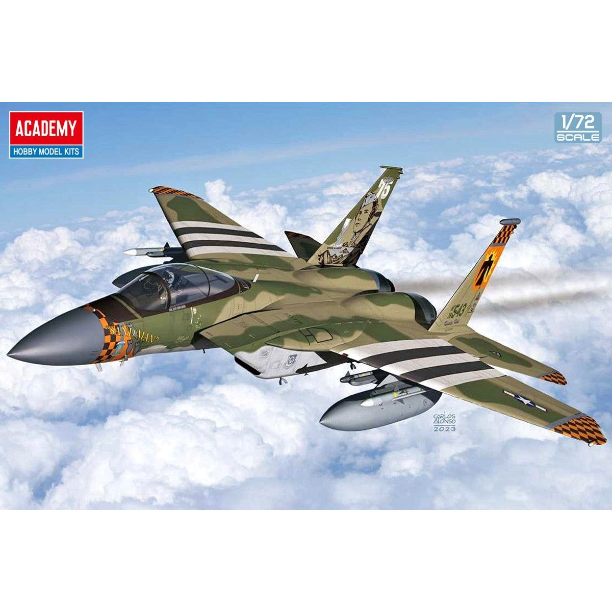 ACADEMY 1/72 F-15C Eagle Plastic Model Kit