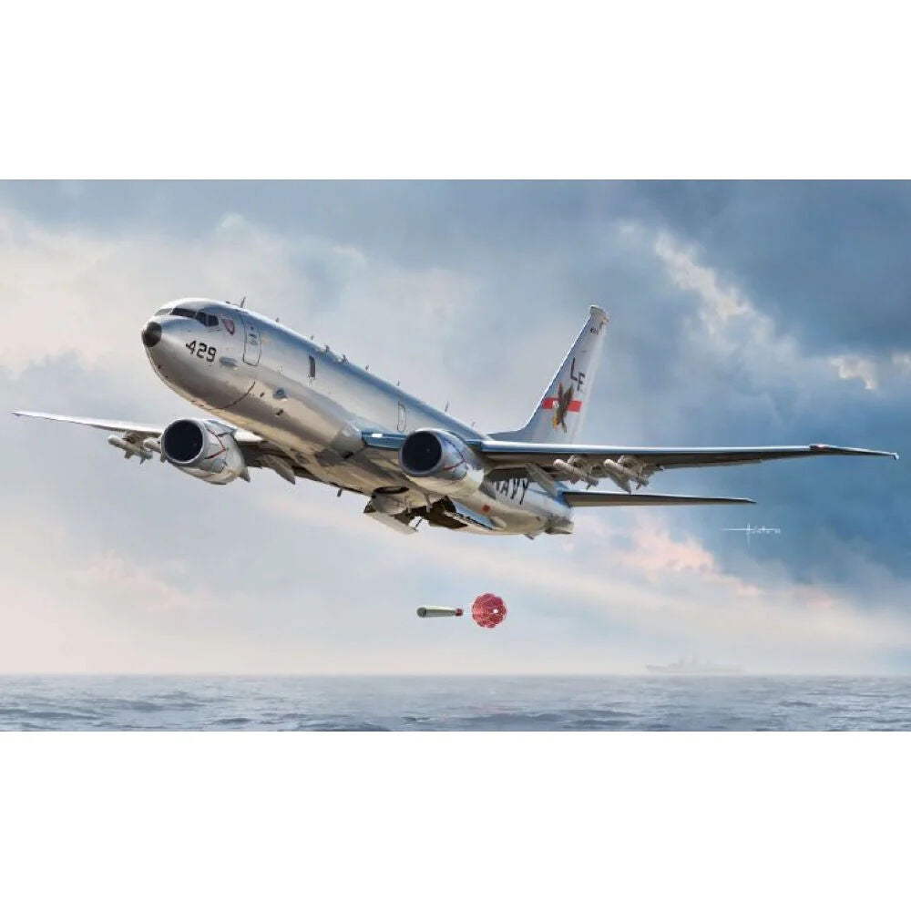 ACADEMY 1/144 USN P-8A Poseidon w/Australian RAAF Markings Plastic Model Kit