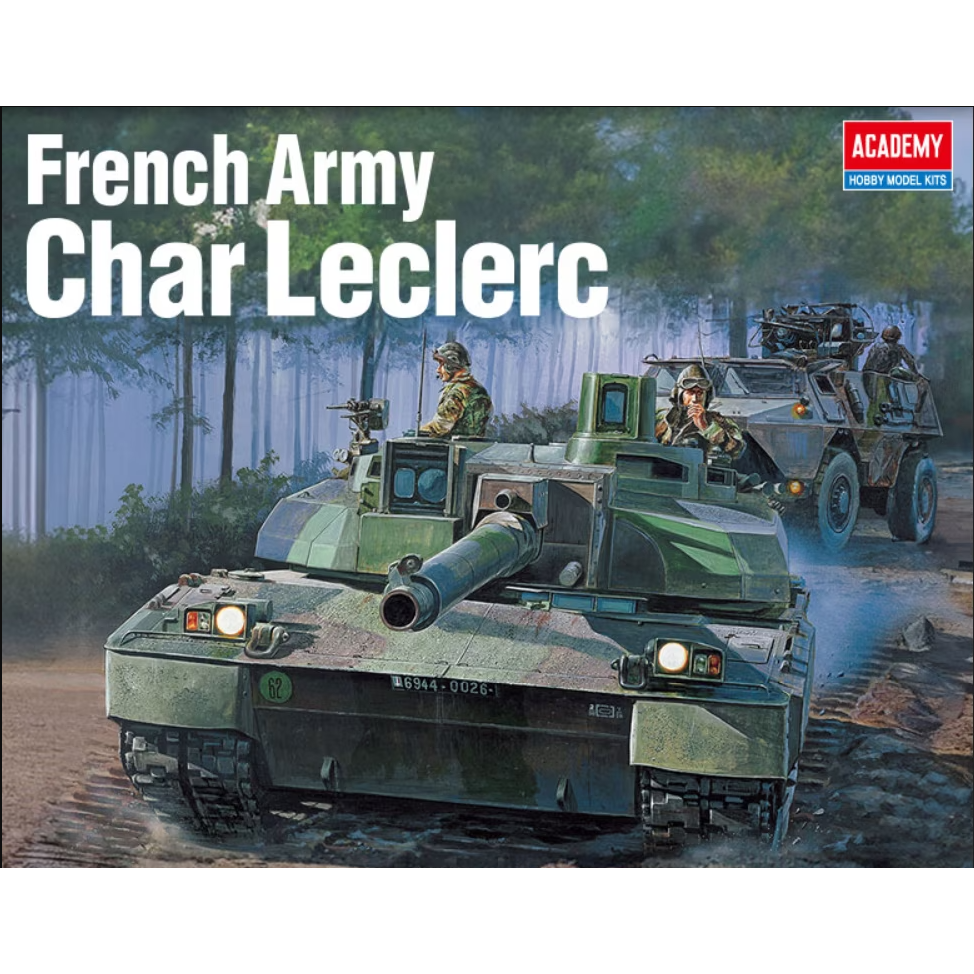 Academy 1/72 French Army Char Leclerc Plastic Model Kit