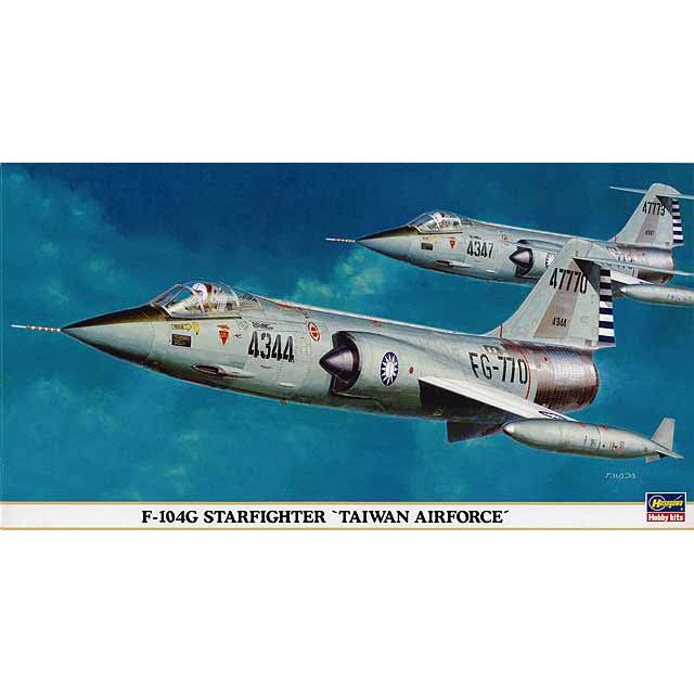 HASEGAWA 1/48 F-104G STARFIGHTER 'TAIWAN AIRFORCE'
