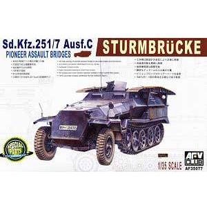 AFV CLUB 1/35 German Sd.Kfz.25 Ausf.C Half-Track