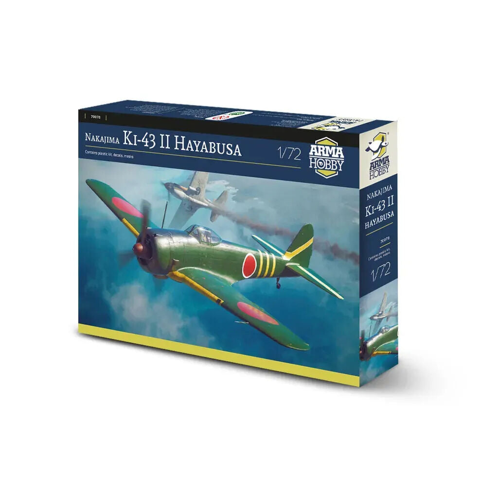 ARMA HOBBY 1/72 Nakajima Ki-43 Hayabusa Plastic Model Kit