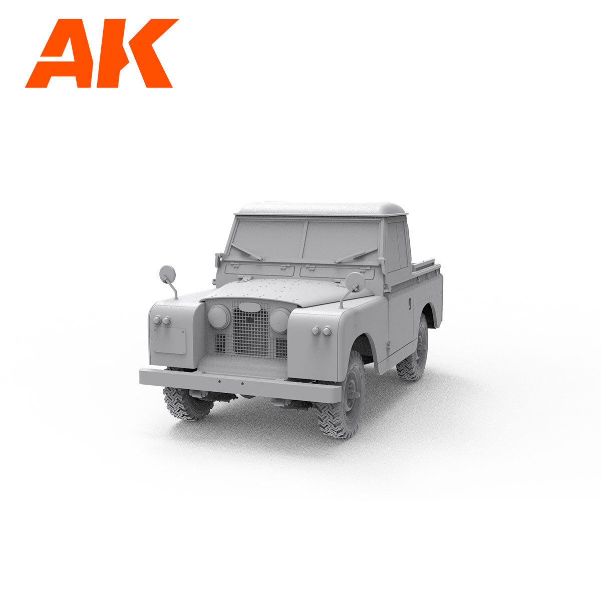 AK Interactive 1/35 Land Rover 88 Series IIA -Crane / Tow Truck Plastic Model Kit