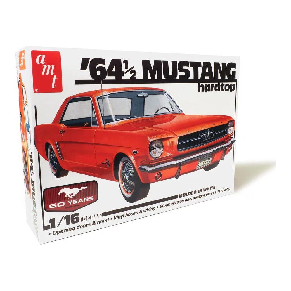 AMT 1/16 1964.5 Ford Mustang Coupe 60th Anniversary Plastic Model Kit