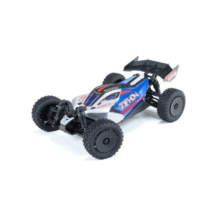 Arrma Typhon Grom 1/18 4x4 Buggy RTR, Blue/Silver, ARA2106T1