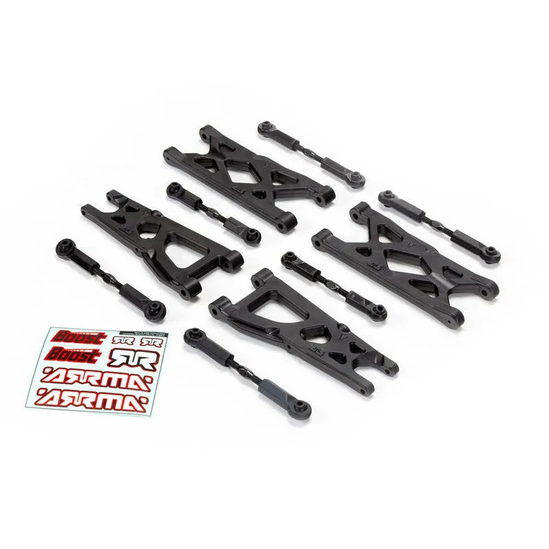 ARRMA 4x2 Boost Wide Track Arm Upgrade Set - BOOST BOX.