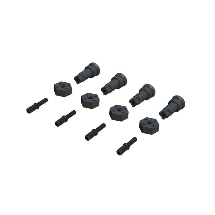 Arrma Wheel Axle and Hub Set, Typhon Grom