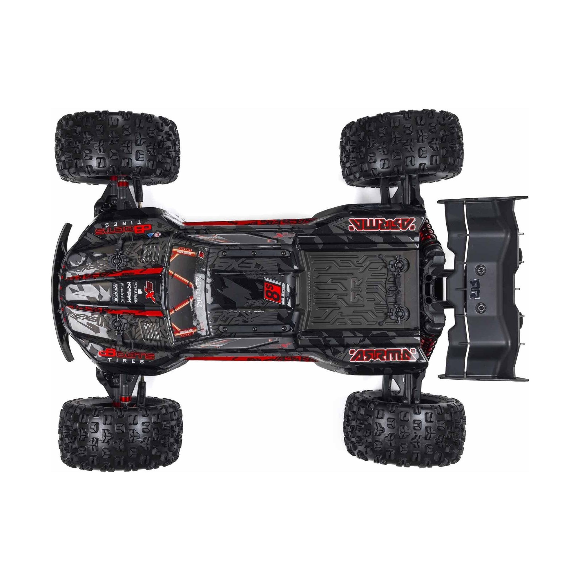 ARRMA Kraton EXB 8S 1/5 Speed Monster Truck RTR, Black