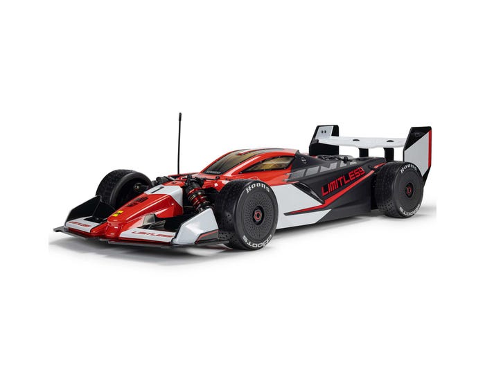 ARRMA 1/7 Limitless 120 8S BLX 4X4 Speed Machine, RTR with AVC, Red/Black ARA7816T1