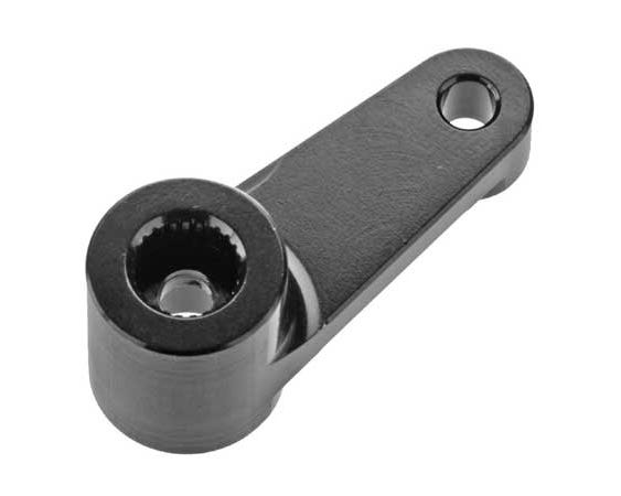 Arrma 25T Aluminium Servo Horn, Black, AR340061