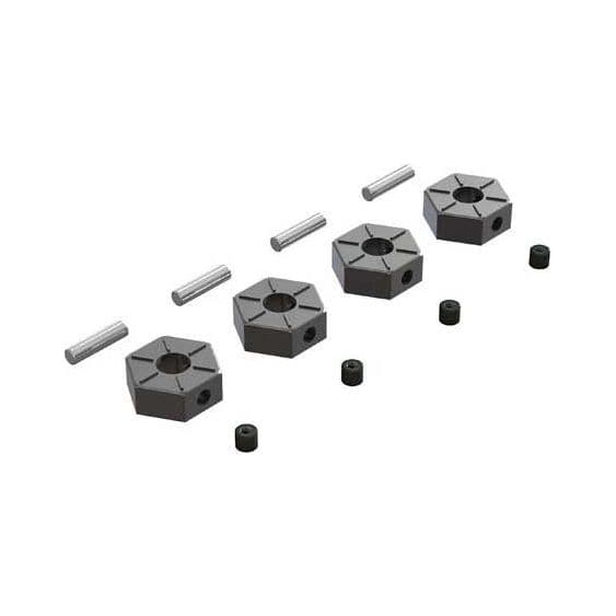 ARRMA Metal Wheel Hex Set, 12mm, AR310816