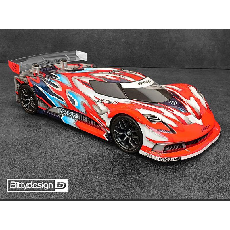 BITTYDESIGN Ares-1 1/10 GT Clear Body 190mm