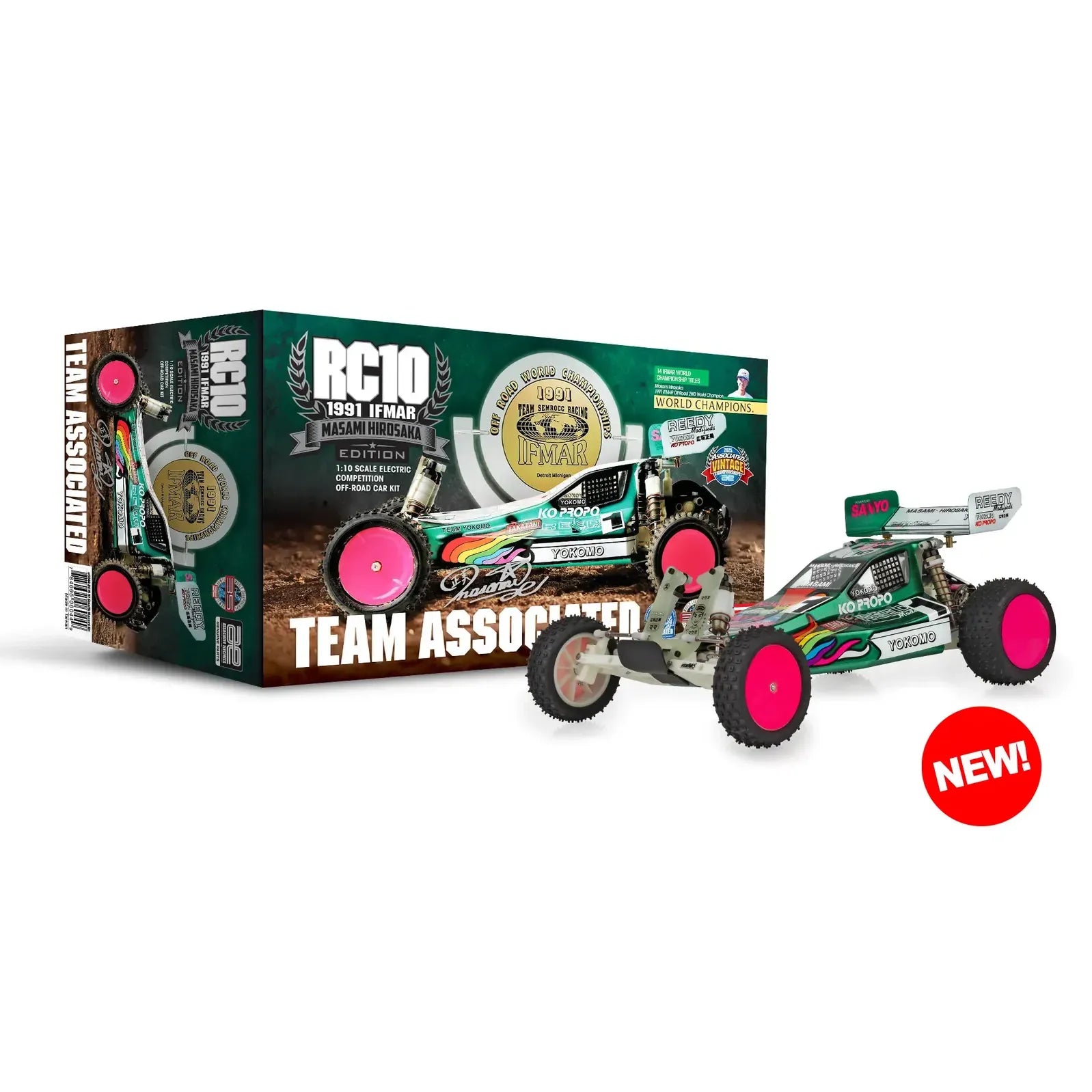 TEAM ASSOCIATED 1991 RC10 Stealth Car Masami Edition