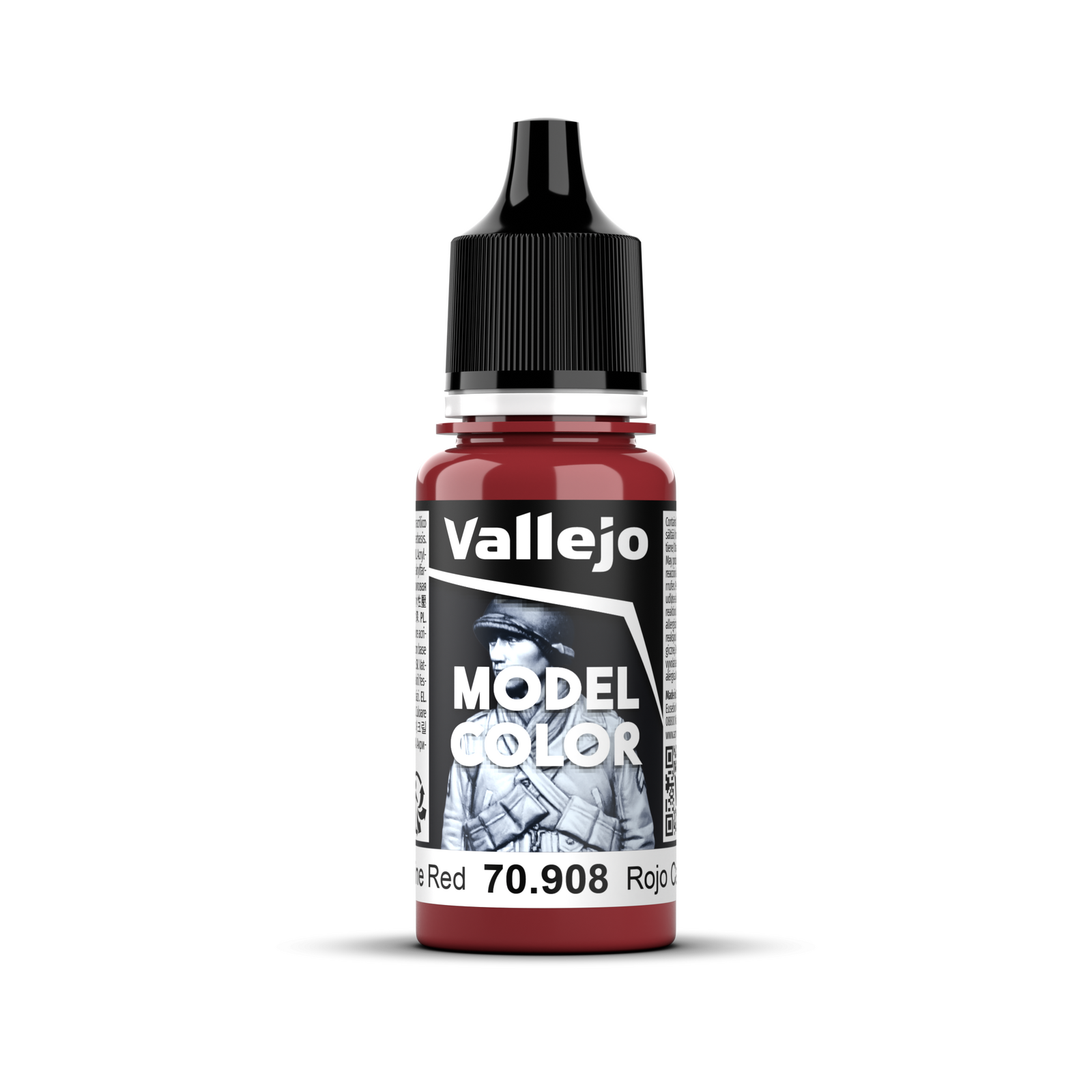 VALLEJO Model Colour Carmine Red 17ml