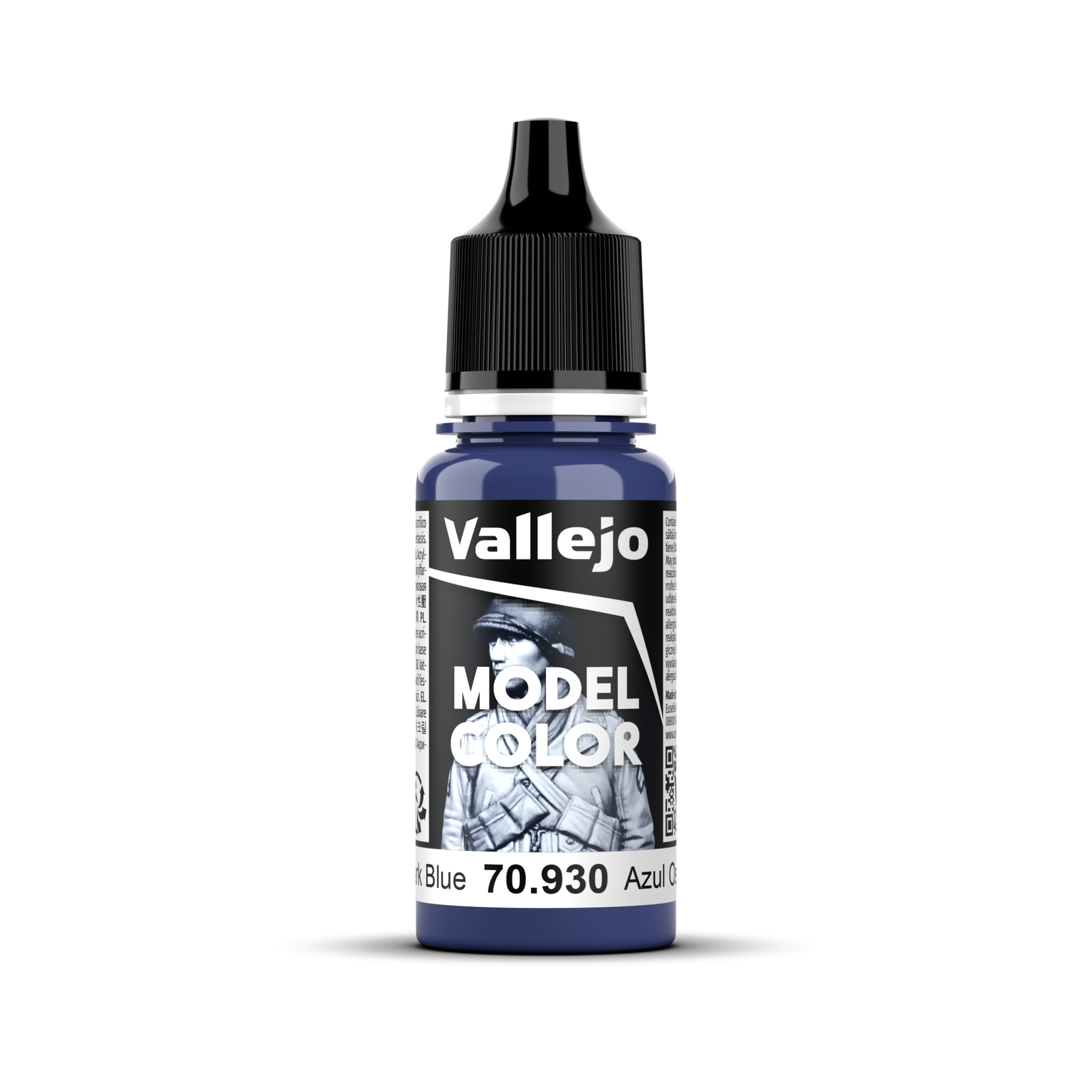 VALLEJO Model Colour #061 - Dark Blue - 18 ml Matt Acrylic Paint