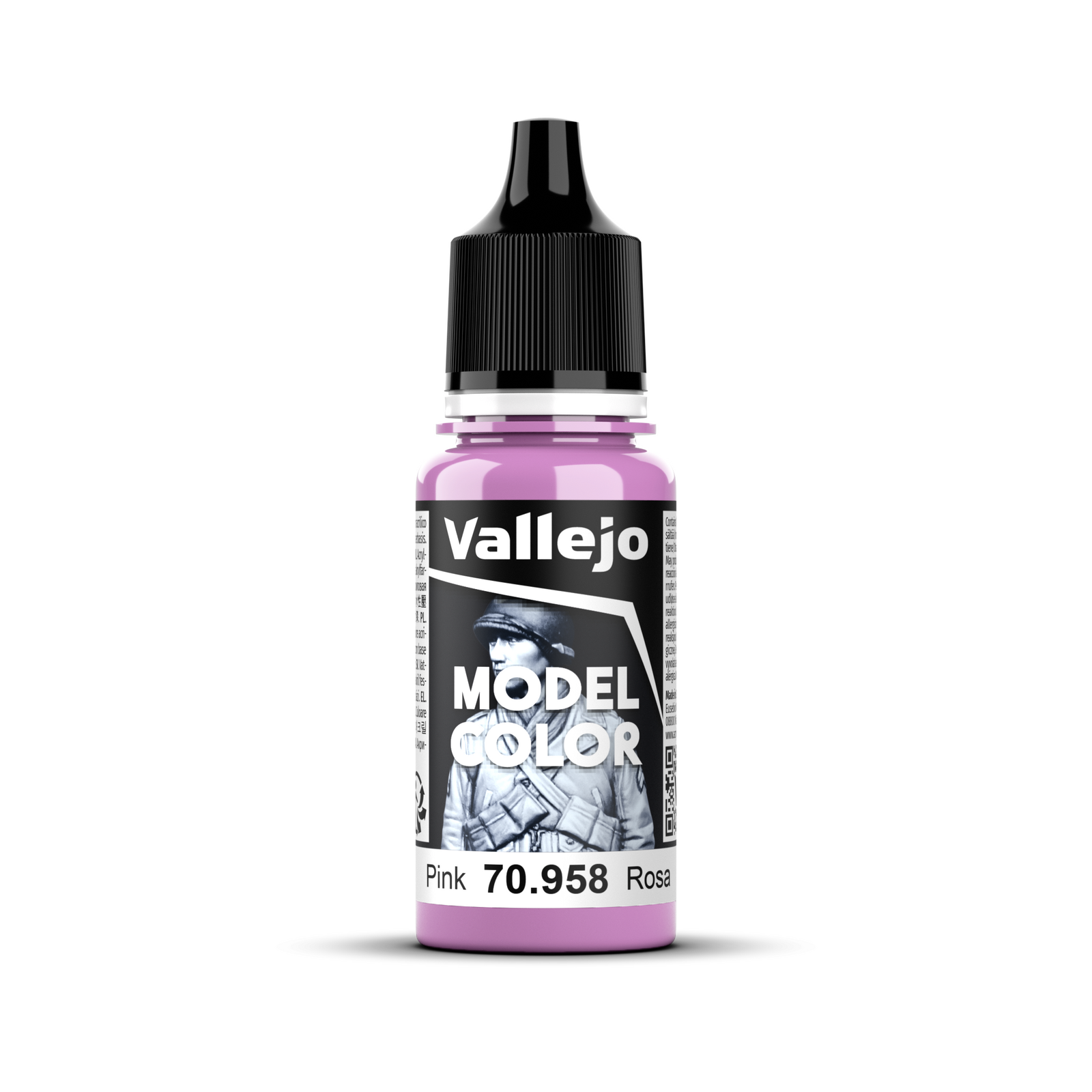 VALLEJO Model Colour #043 - Pink - 18 ml Matt Acrylic Paint