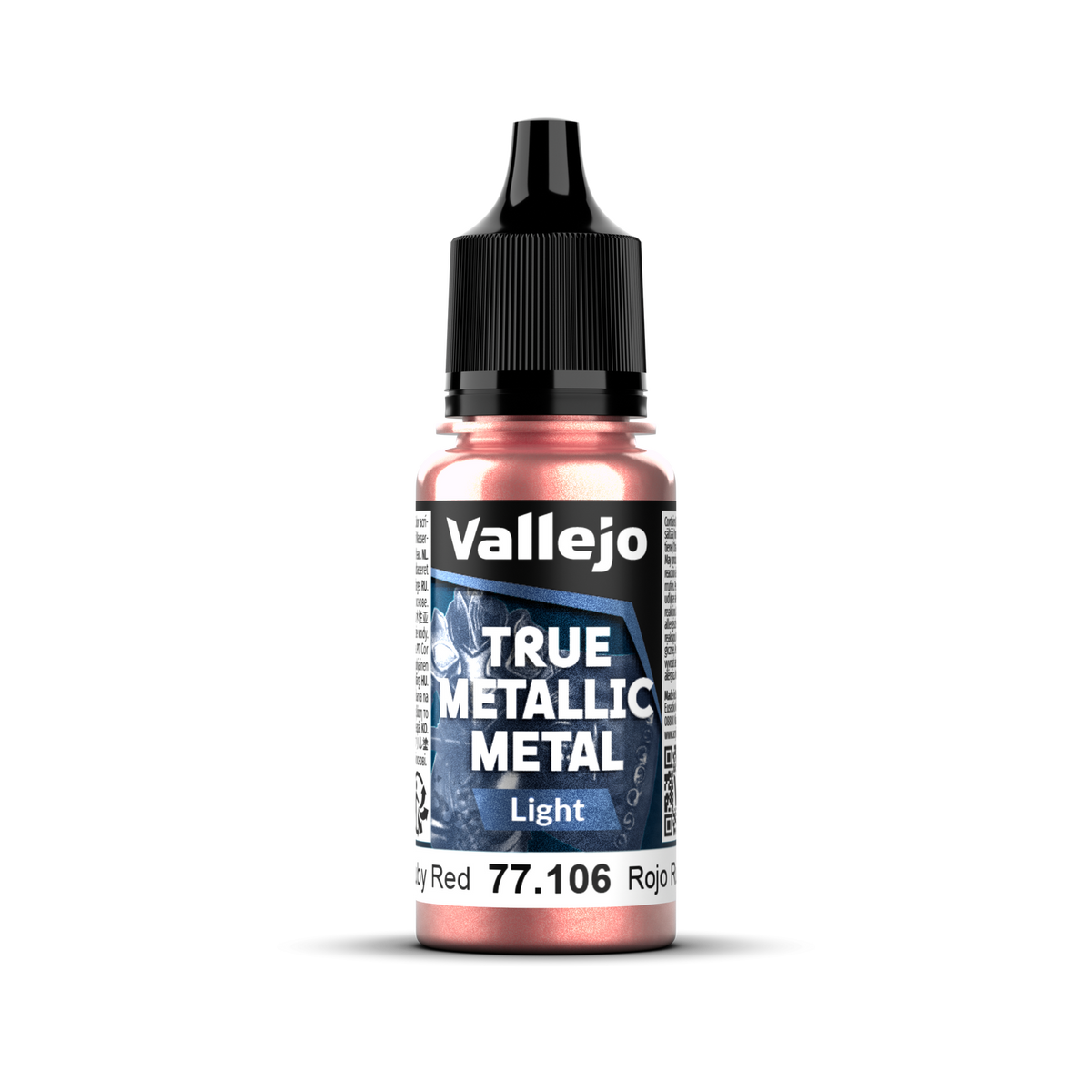 VALLEJO True Metallic Metal Light Ruby Red 18 ml