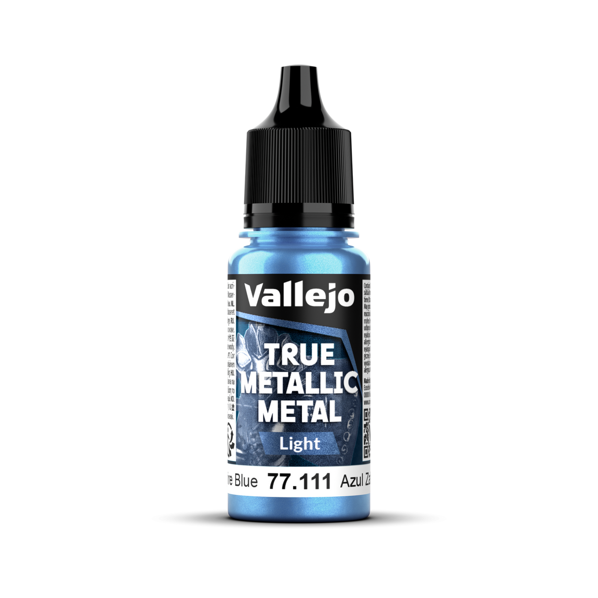VALLEJO True Metallic Metal Light Sapphire Blue 18 ml