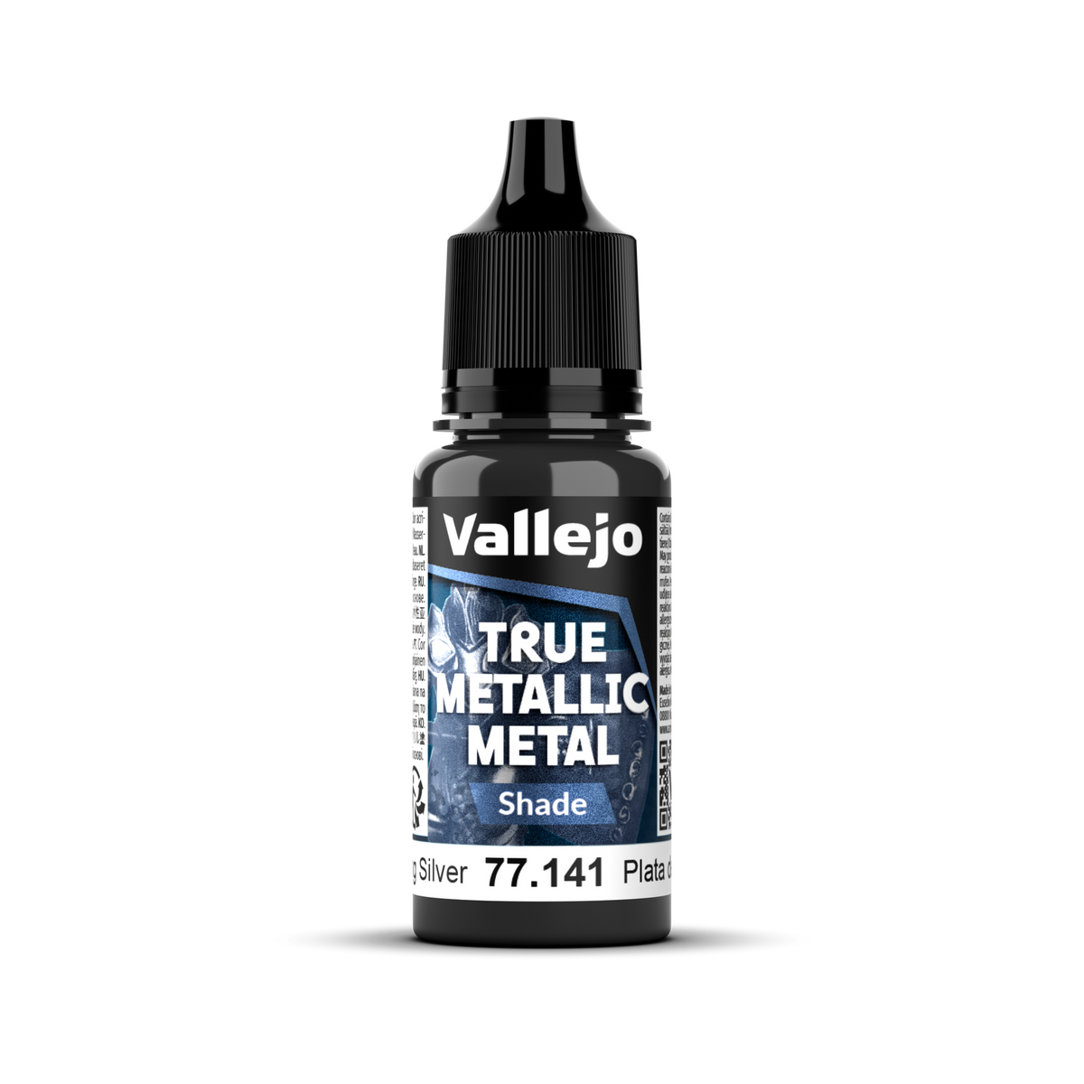 VALLEJO True Metallic Metal Shade Sterling Silver 18 ml