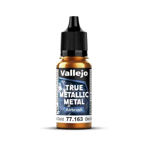 VALLEJO True Metallic Metal Airbrush Imperial Gold 18 ml
