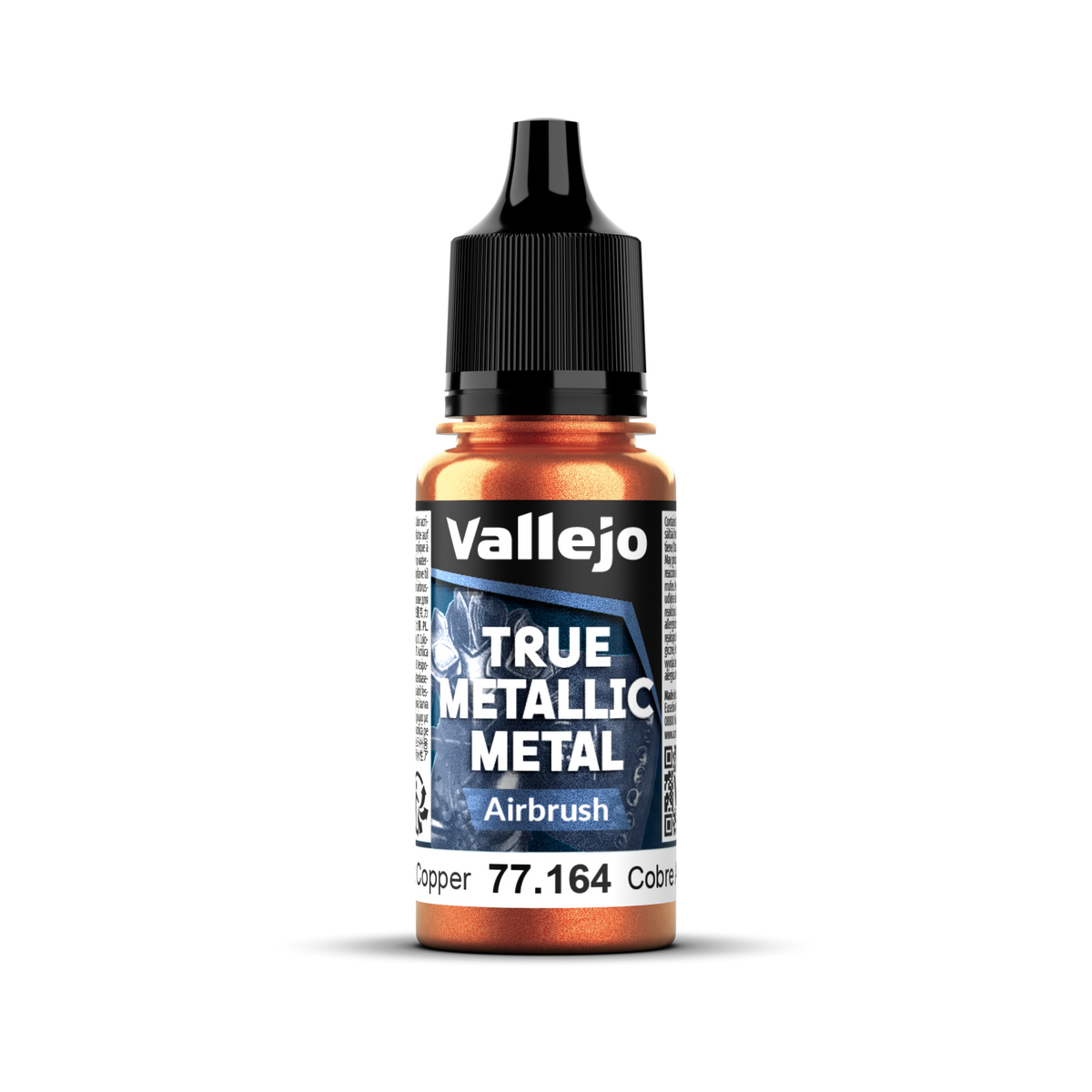 VALLEJO True Metallic Metal Airbrush Ancient Copper 18 ml