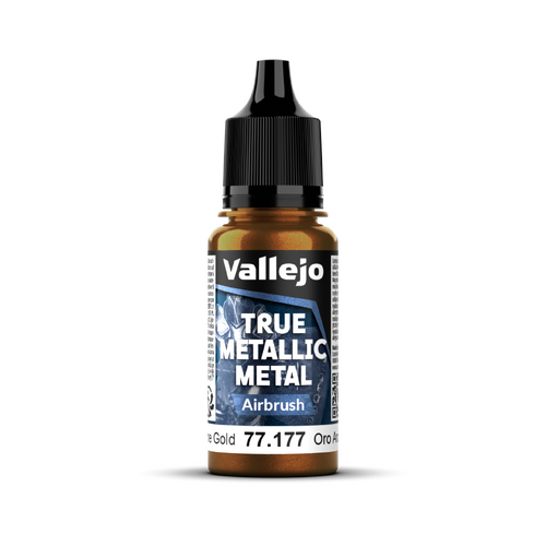VALLEJO True Metallic Metal Airbrush Arcane Gold 18 ml