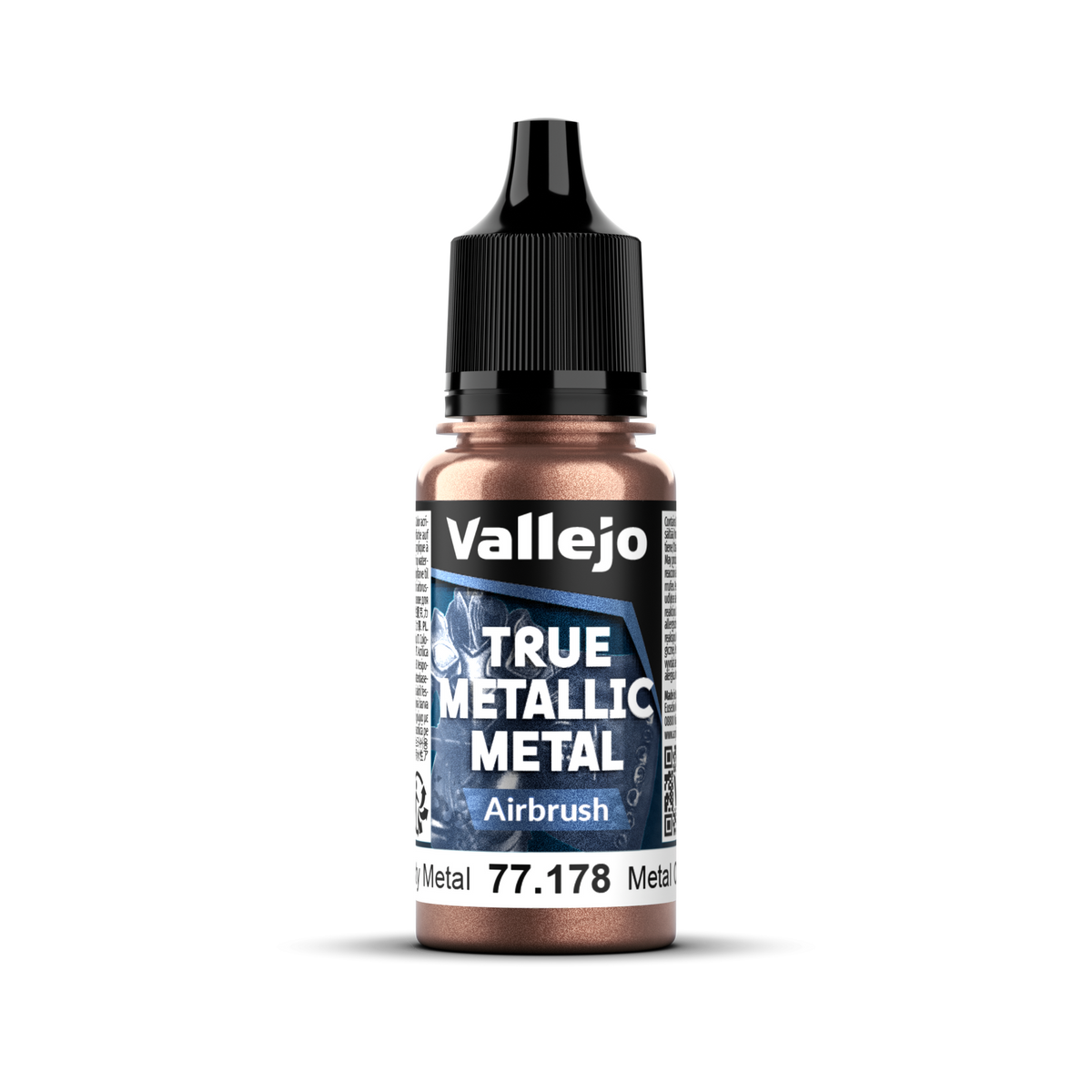 VALLEJO True Metallic Metal Airbrush Rusty Metal 18 ml