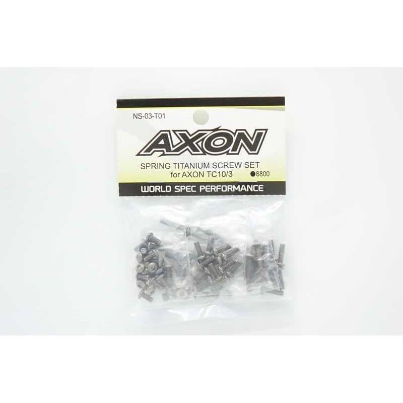 AXON SPRING TITANIUM SCREW SET for AXON TC10/3