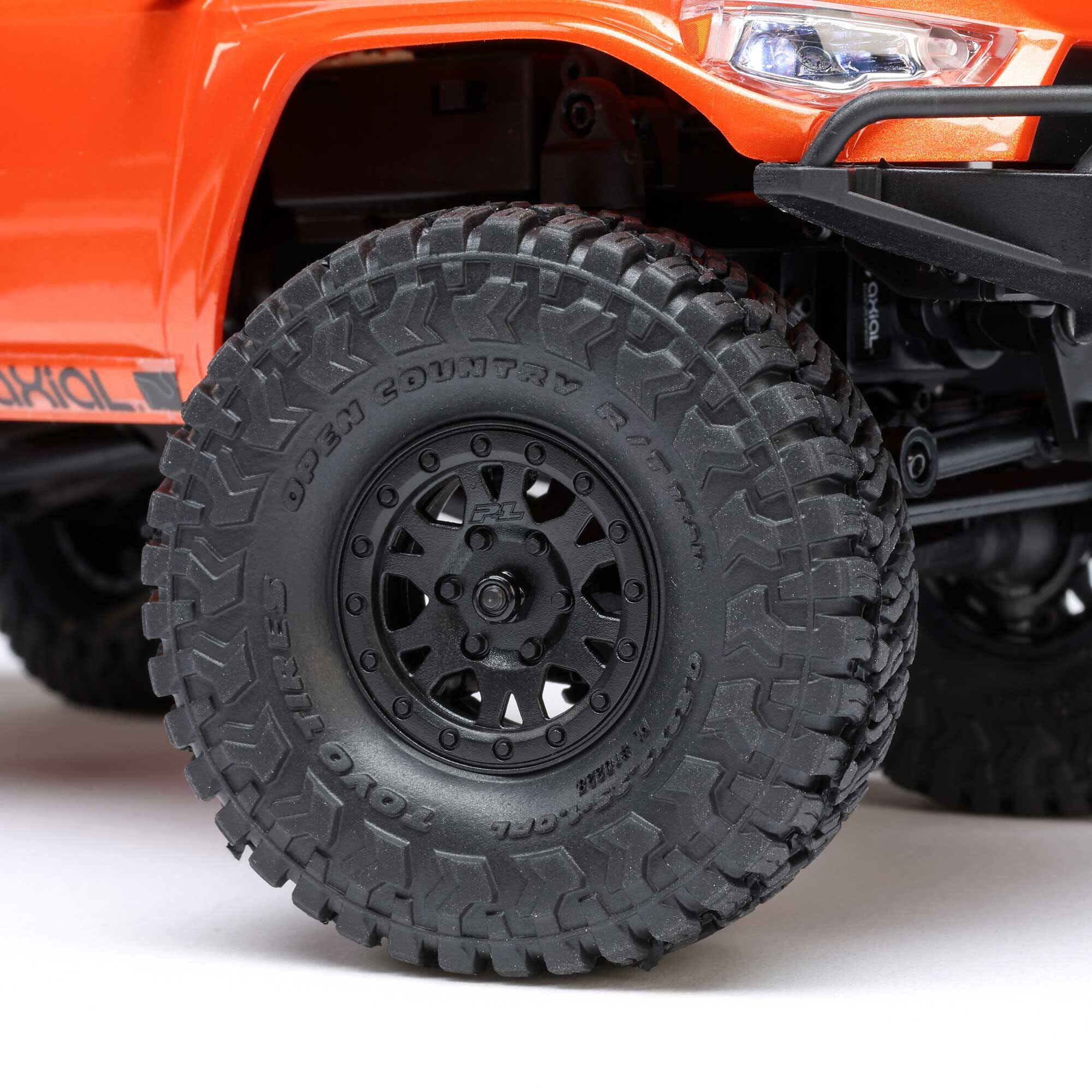 Axial SCX24 2024 Toyota 4Runner 1/24 Crawler RTR, Orange, AXI-2035T1