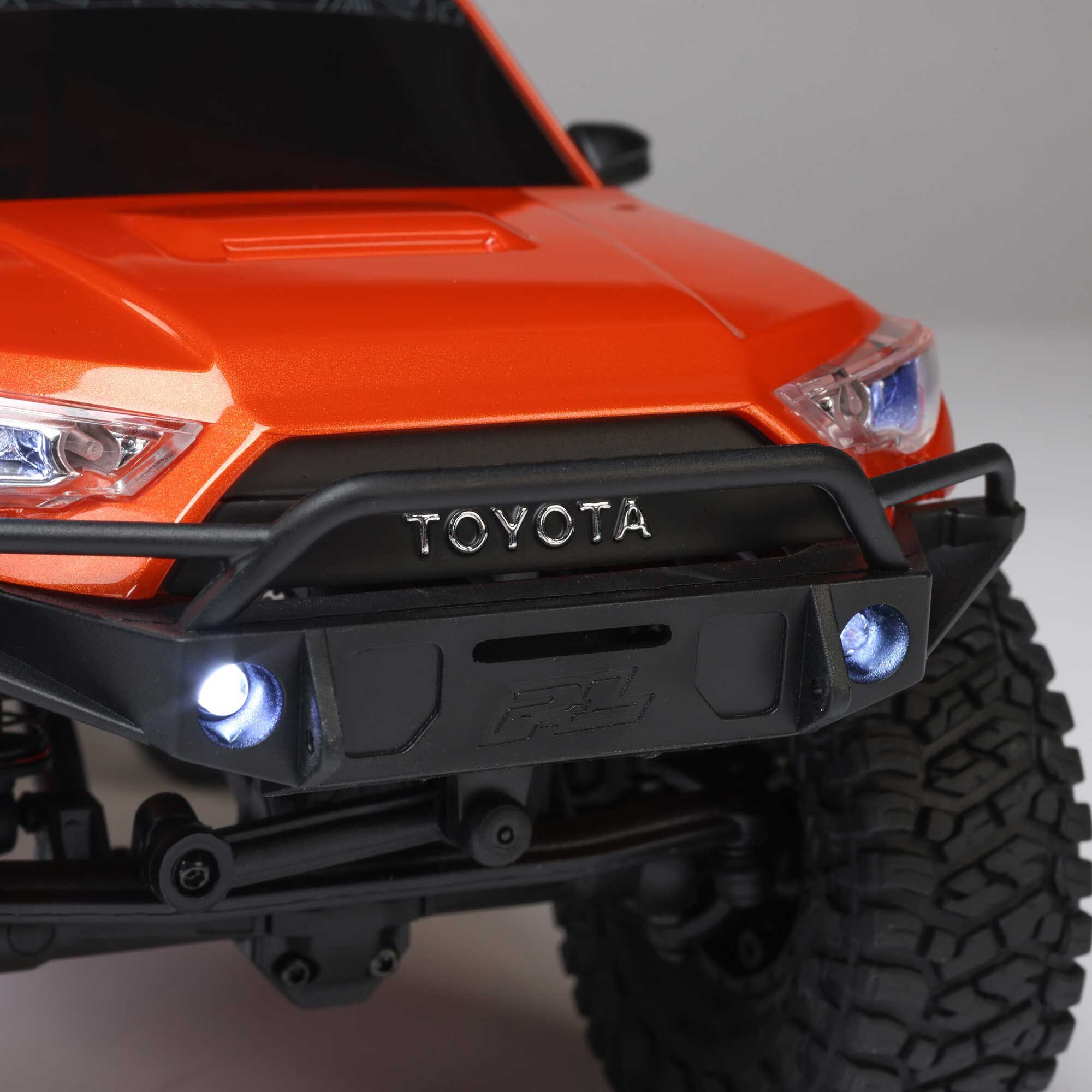Axial SCX24 2024 Toyota 4Runner 1/24 Crawler RTR, Orange, AXI-2035T1