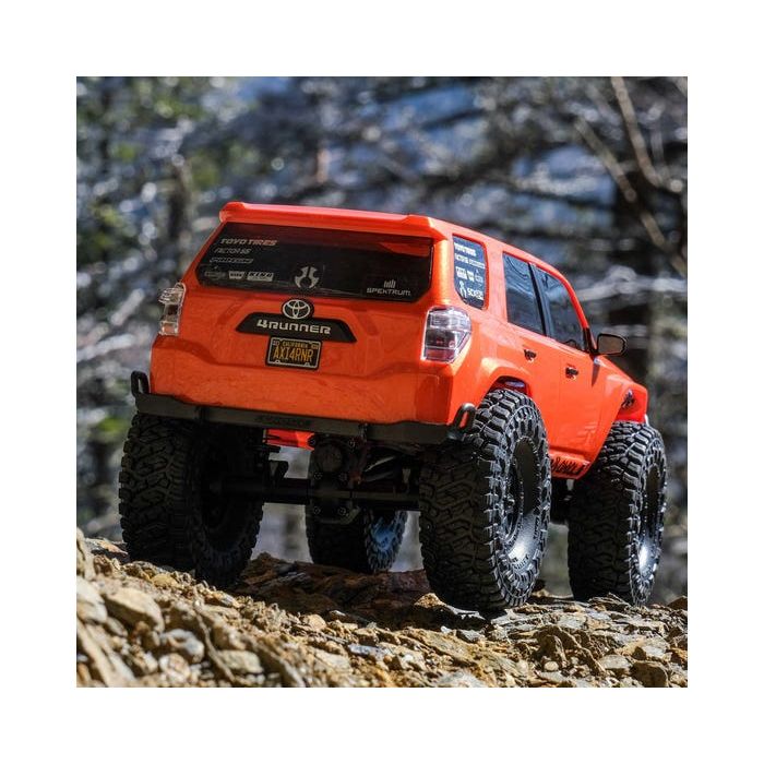 Axial SCX24 2024 Toyota 4Runner 1/24 Crawler RTR, Orange, AXI-2035T1