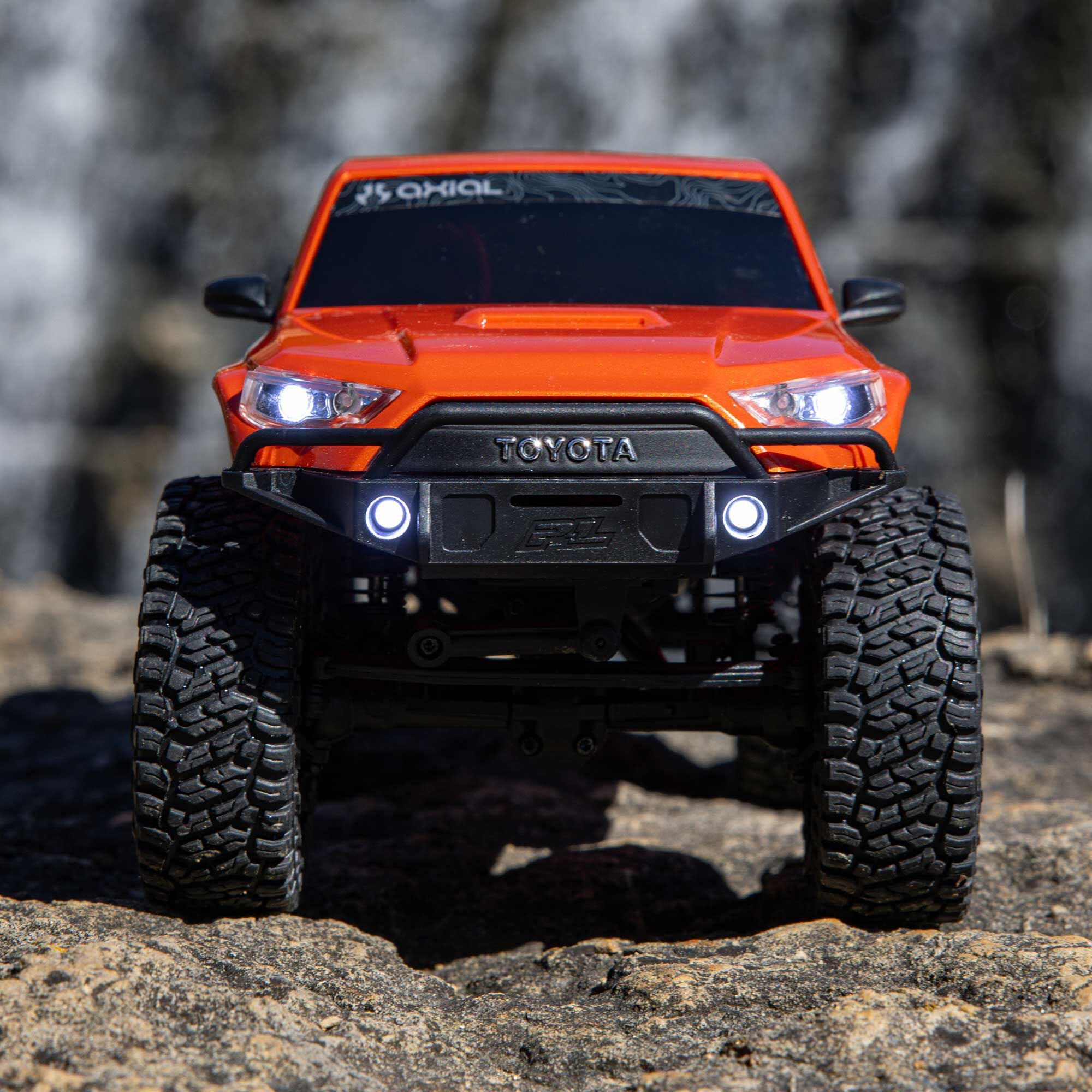 Axial SCX24 2024 Toyota 4Runner 1/24 Crawler RTR, Orange, AXI-2035T1