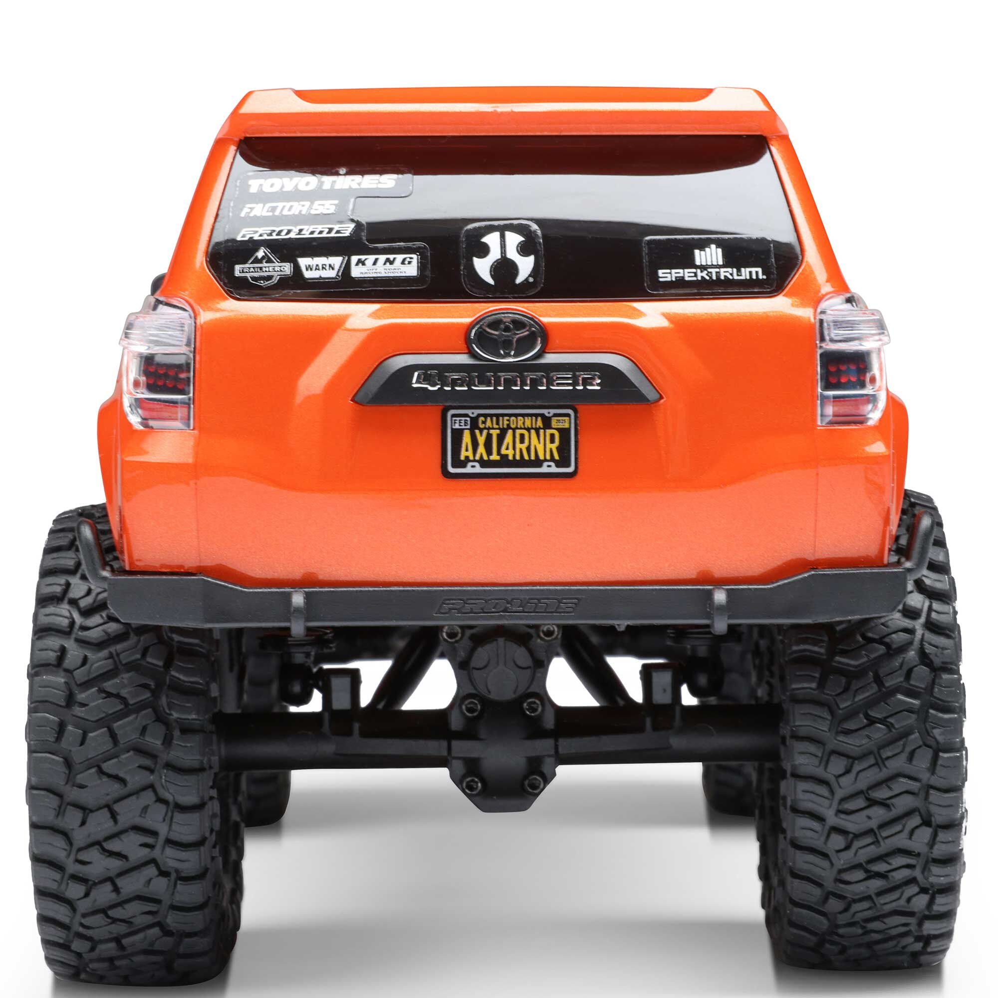 Axial SCX24 2024 Toyota 4Runner 1/24 Crawler RTR, Orange, AXI-2035T1