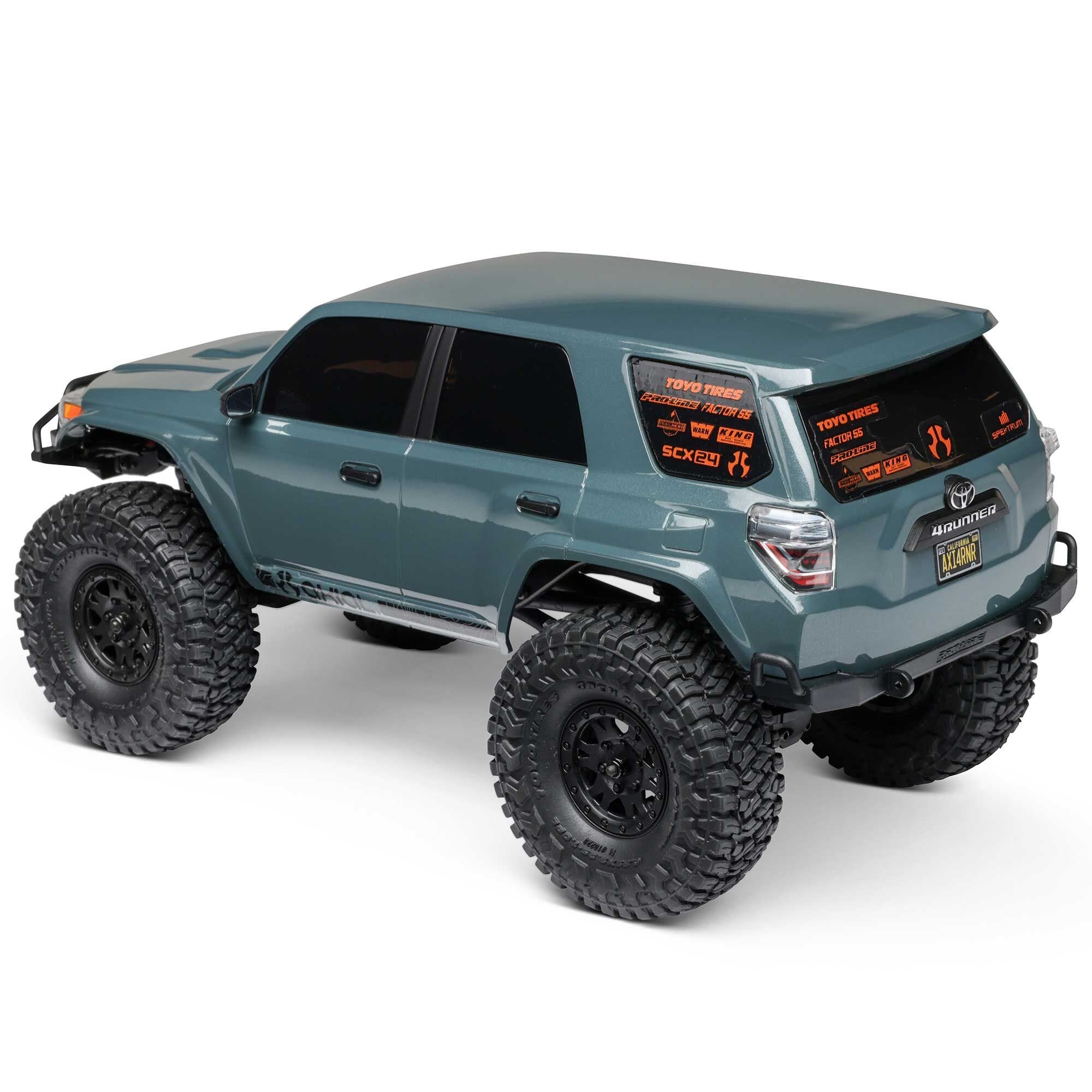 Axial SCX24 2024 Toyota 4Runner 1/24 Crawler RTR, Gun Metal Gray, AXI-2035T2