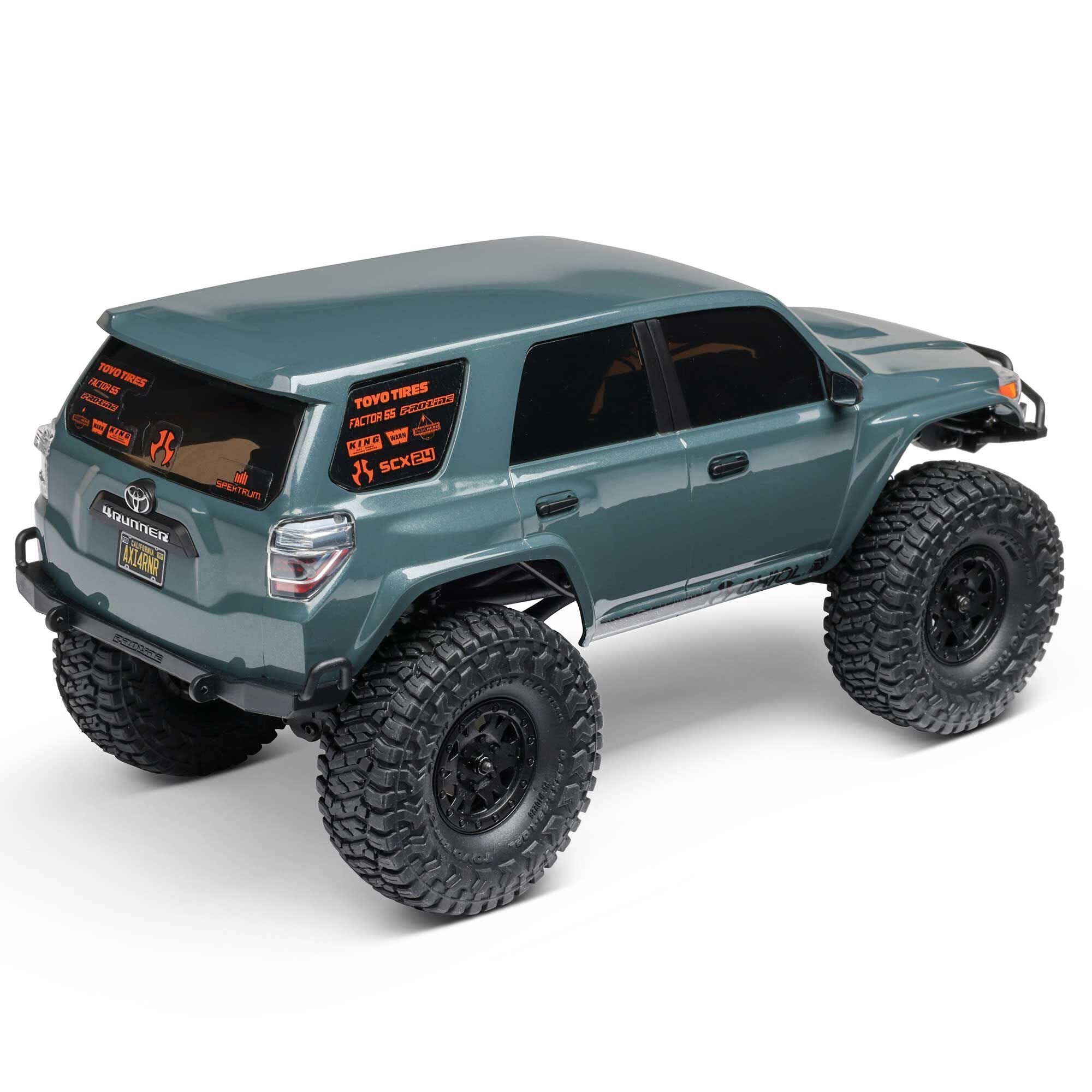 Axial SCX24 2024 Toyota 4Runner 1/24 Crawler RTR, Gun Metal Gray, AXI-2035T2