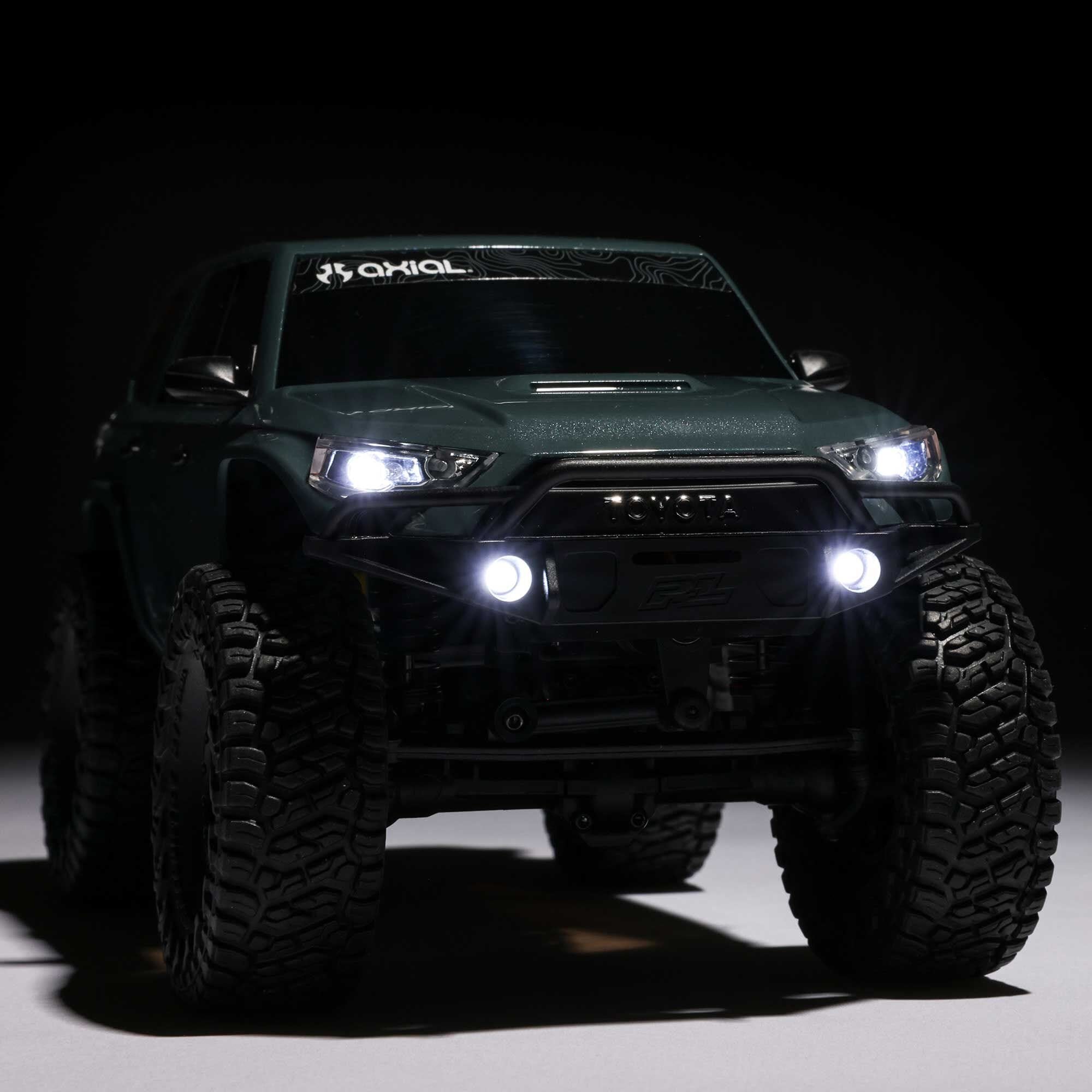 Axial SCX24 2024 Toyota 4Runner 1/24 Crawler RTR, Gun Metal Gray, AXI-2035T2