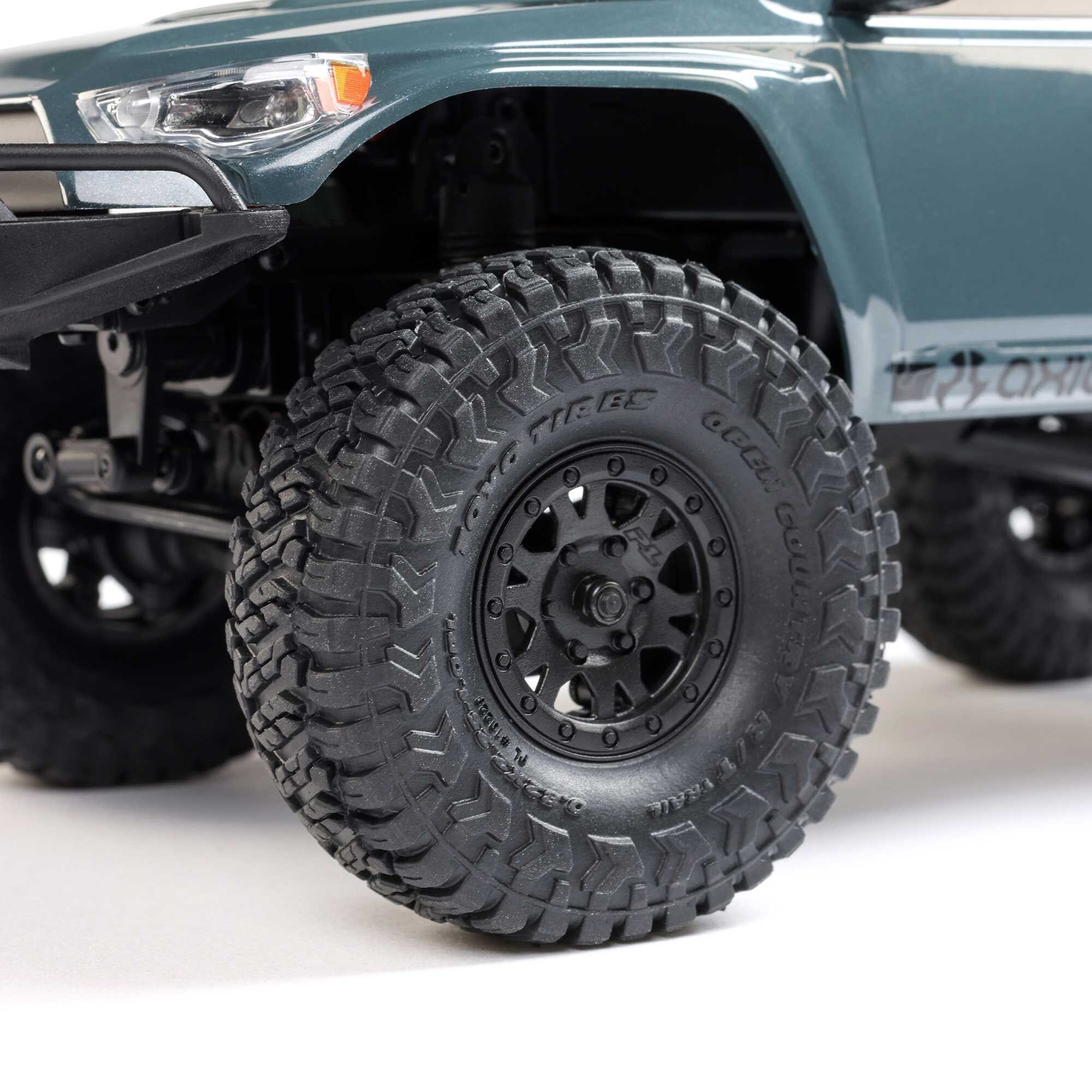 Axial SCX24 2024 Toyota 4Runner 1/24 Crawler RTR, Gun Metal Gray, AXI-2035T2