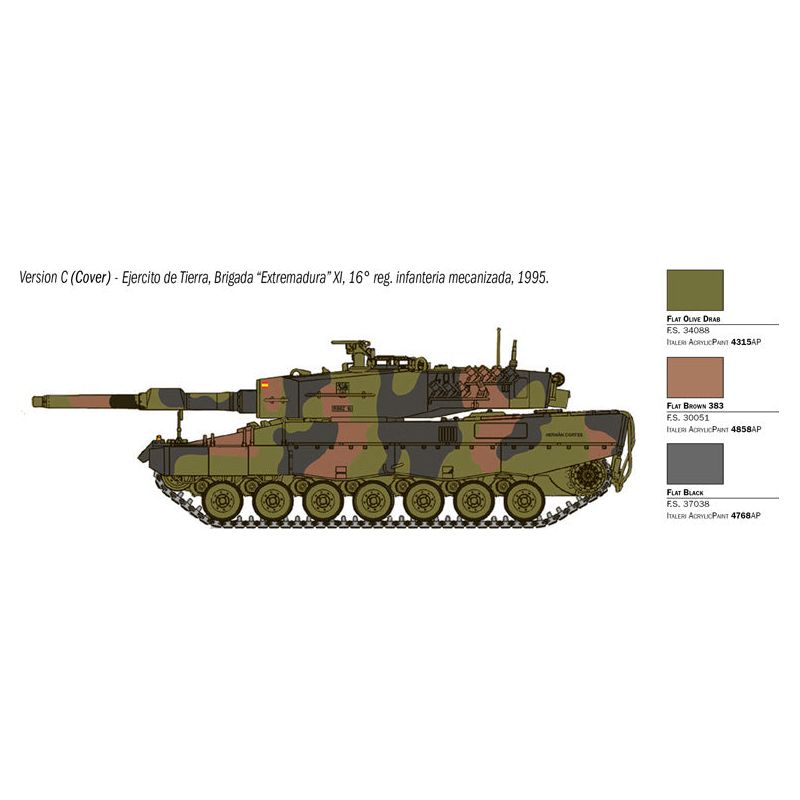 ITALERI Leopard 2A4 (War Thunder Series)