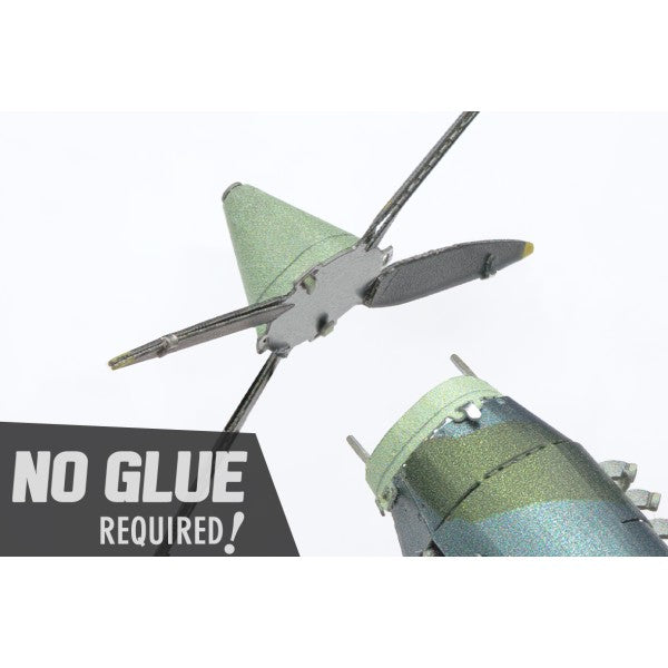 METAL EARTH Supermarine Spitfire - Coloured Version