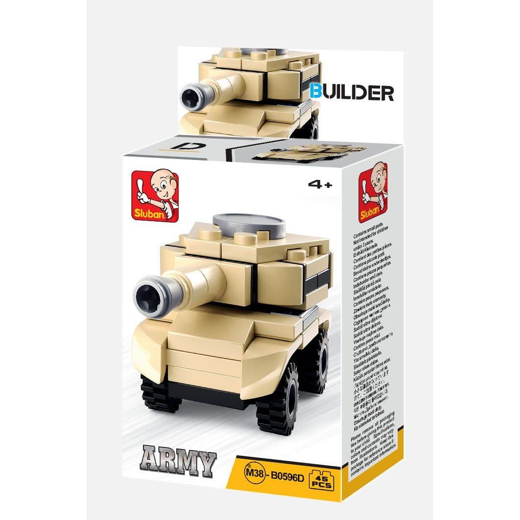 SLUBAN Builder Army 4 Mixed Designs Random Pack