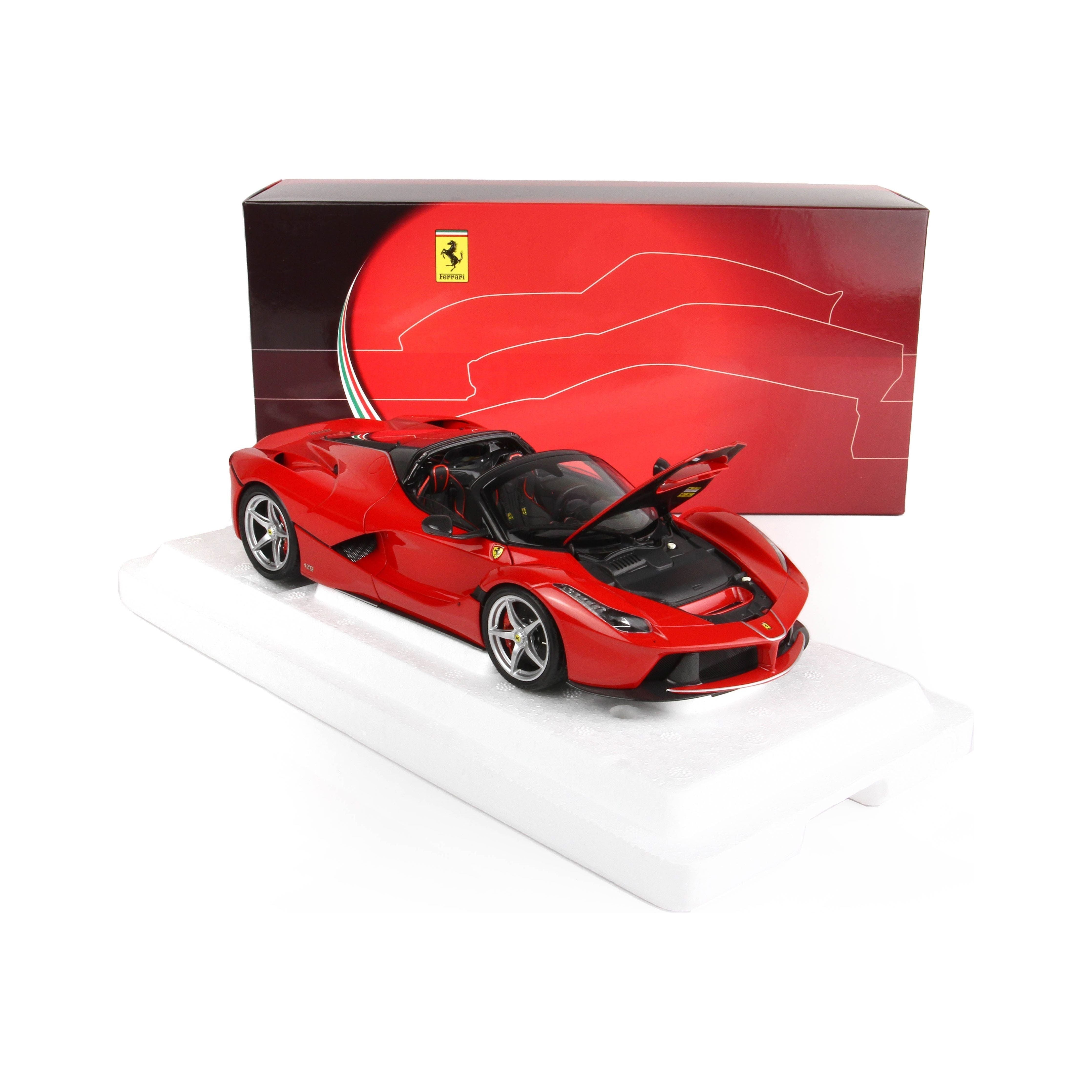 Bbr Ferrari LaFerrari Aperta Rosso Corsa 322 1/18 Bbr182231 Bbr Ferrari LaFerrari Aperta Rosso Corsa 322 1/18 Bbr182231