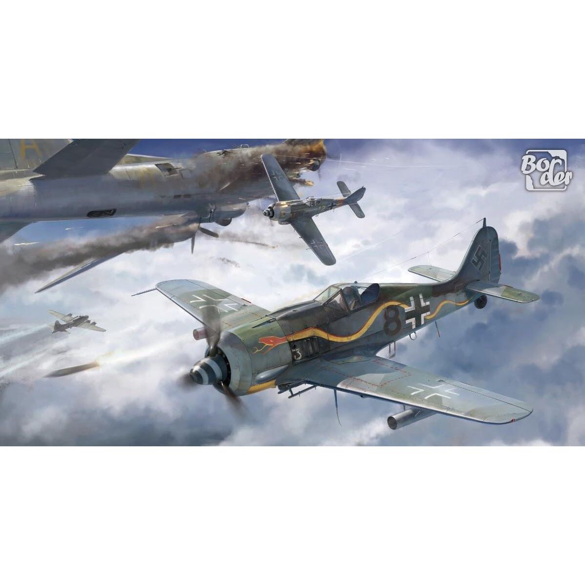 BORDER MODEL 1/35 Focke-Wulf FW-190A-8 Plastic Model Kit