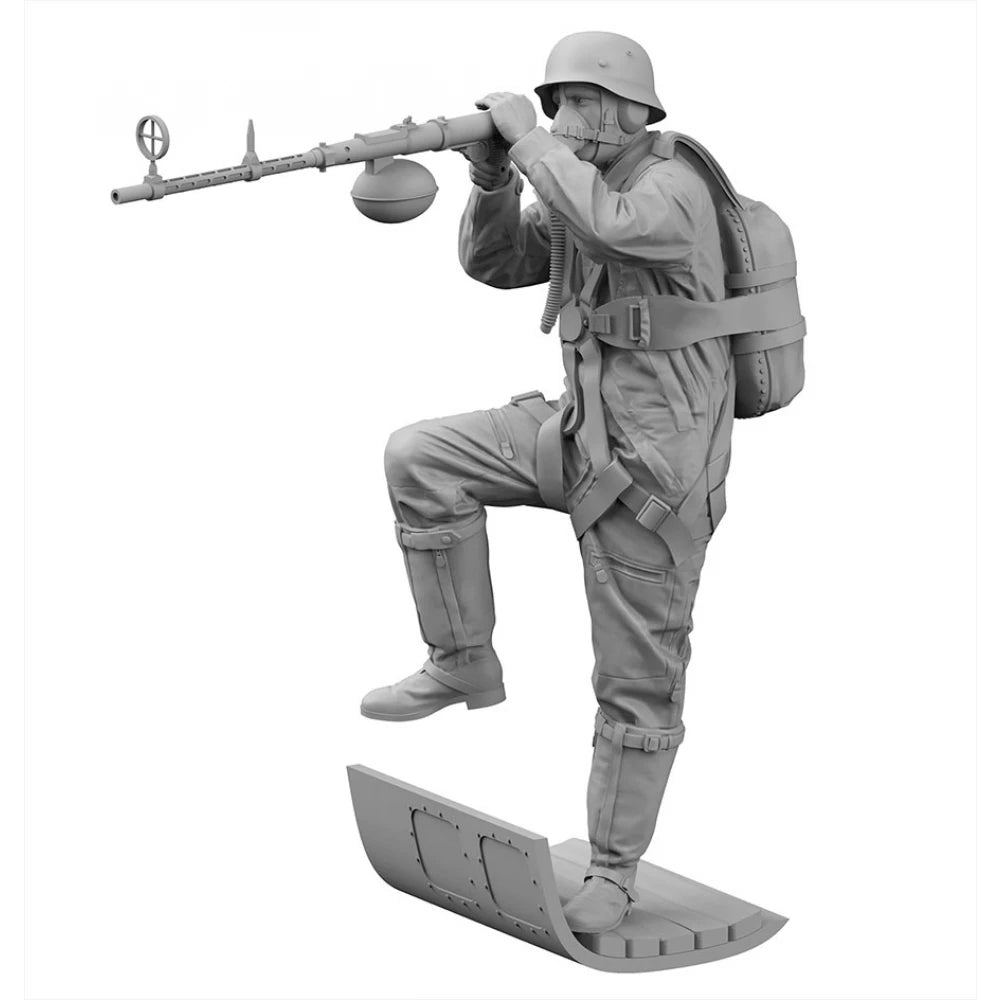 BORDER MODEL 1/35 German Bomber Pilots for He111 Combat Status (5pc) Resin Figure Set